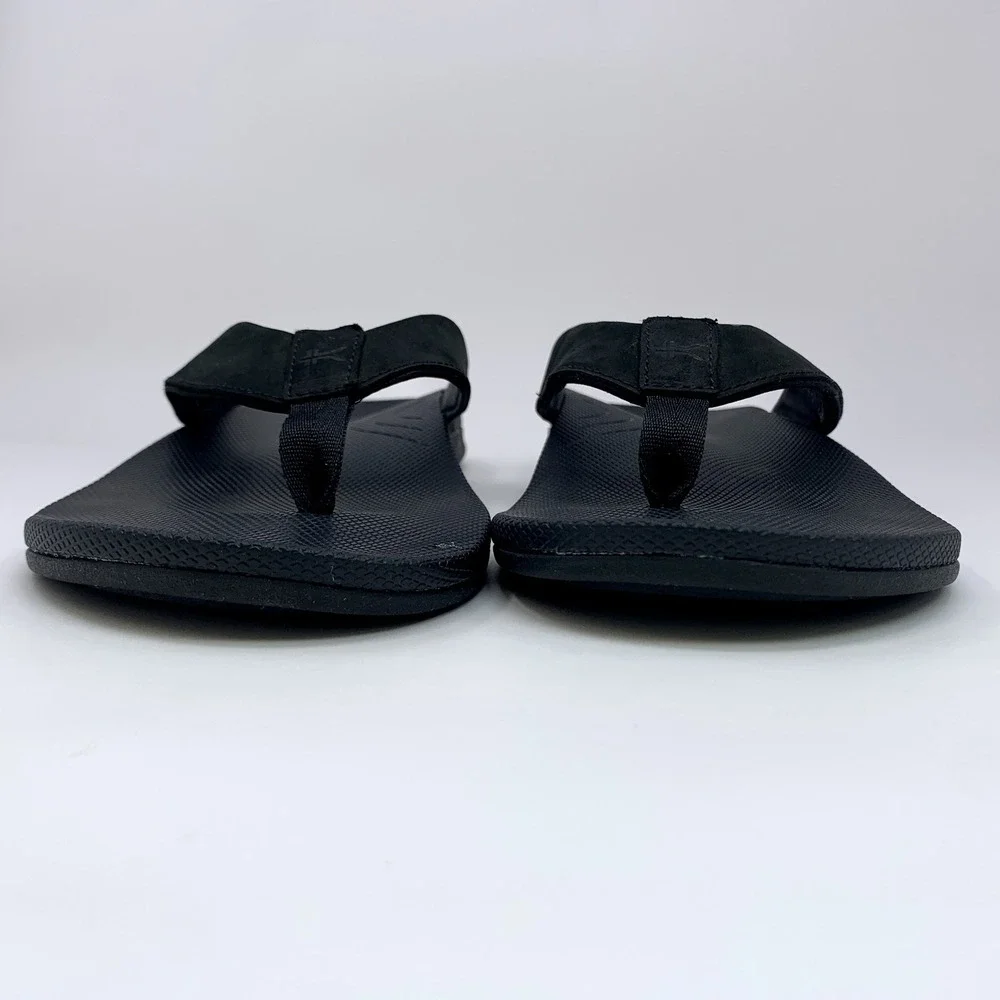 Kuru Kala 2 Mens Size 12 Black Beach Walking Outdoor Flip Flop Thong Sandals